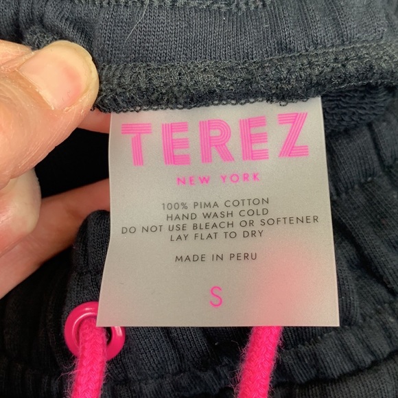 Terez black gems sweatpants sz sm - Picture 11 of 13